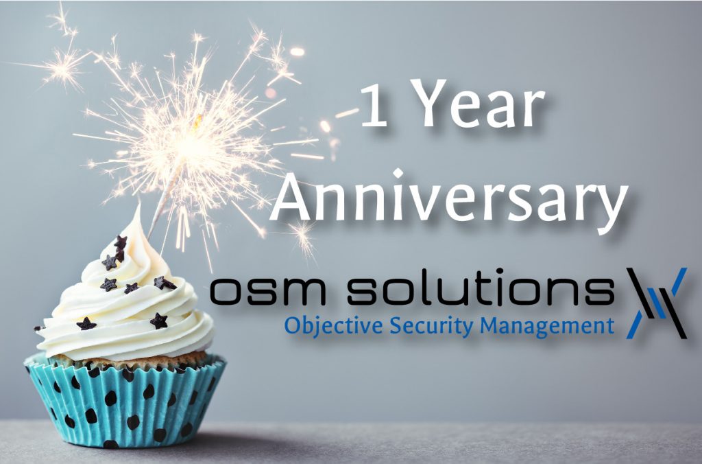 1 Year Anniversary